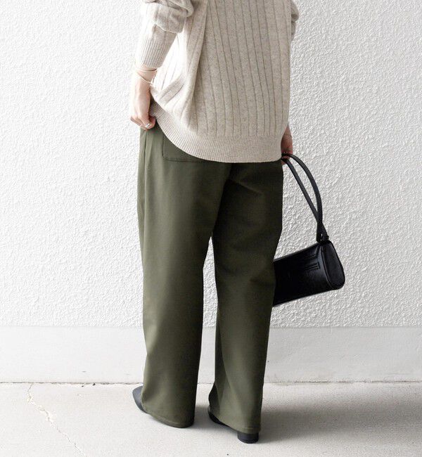 SHIPS any「SHIPS any:〈洗濯機可能〉裏起毛 イージー タック パンツ」|その他|