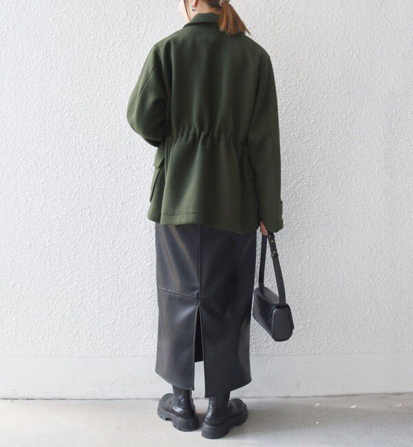 SHIPS any「SHIPS any: メルトン ジップ フィールド コート」|その他|