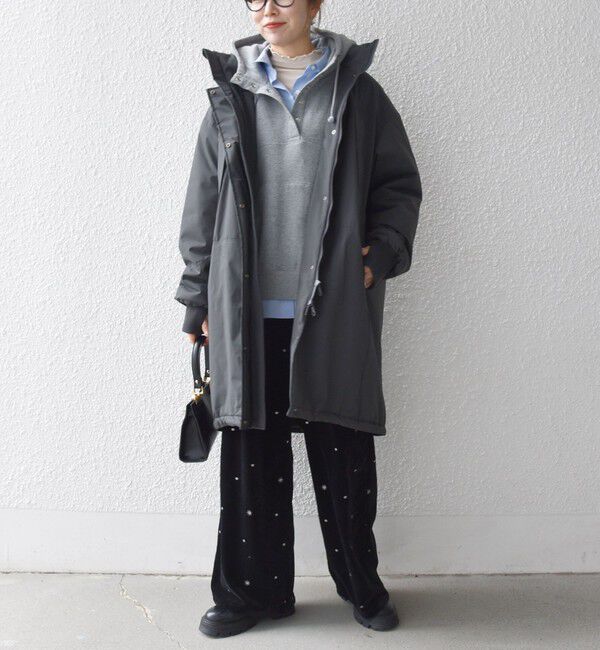 SHIPS any「SHIPS any:〈多機能〉中綿 2WAY スタンドカラー モンスター コート」|その他|