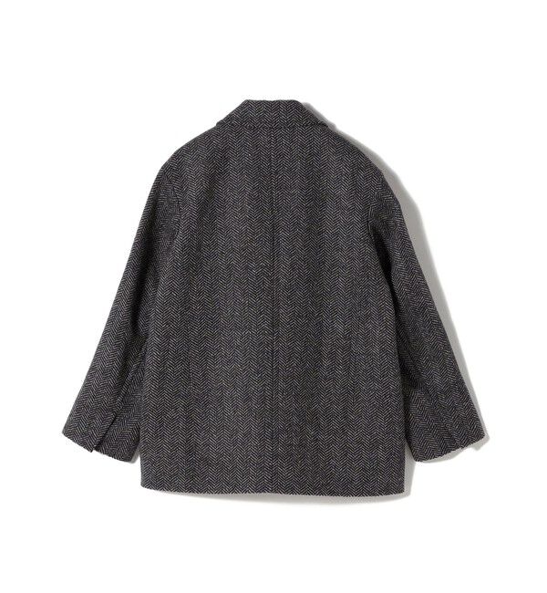 SHIPS for women「SHIPS Primary Navy Label:ヘリンボーンツイード ジャケット コート」|その他|