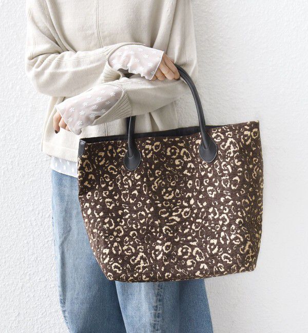 SHIPS for women「【WEB限定】ジャカード トート バッグ」|トートバッグ|