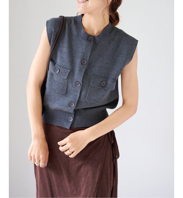 OUTDOOR PRODUCTS Usual Things「ライトウェイトニットベスト」|ベスト・ジレ|