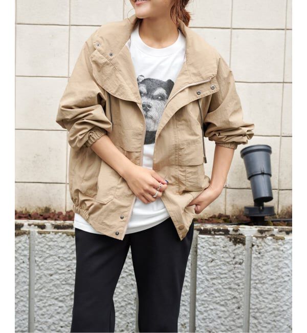 OUTDOOR PRODUCTS Usual Things「アスレチックブルゾン 撥水/ユニセックス着用可」|ブルゾン・スタジャン|