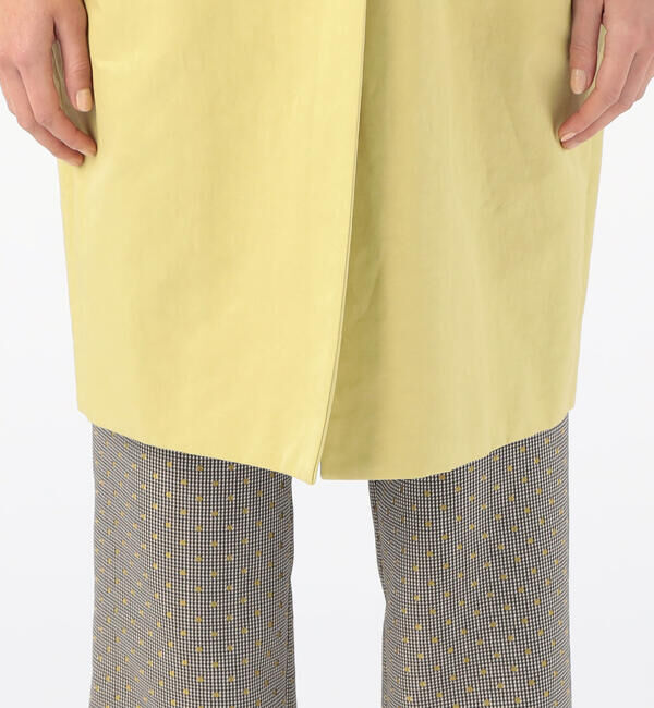 TOMORROWLAND collection「スパークツイル コクーンコート」|ノーカラーコート|