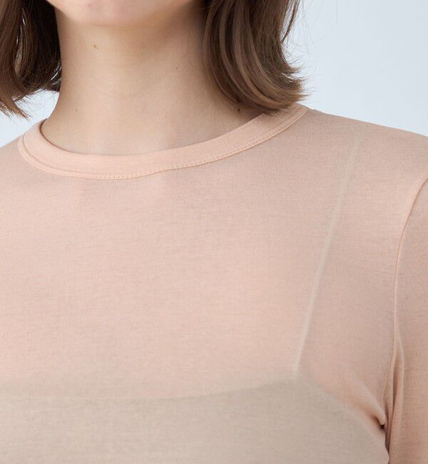 MACPHEE「【一部WEB先行予約】シアージャージー クルーネックプルオーバー」|Tシャツ・カットソー|