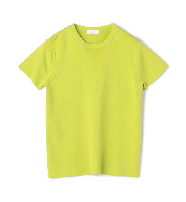 Ballsey「ハイゲージコットン ハーフスリーブプルオーバー」|ニット・セーター|51 ピスタチオ