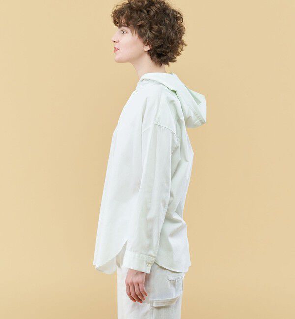 GALERIE VIE「コードクロス フードシャツ」|シャツ・ブラウス|