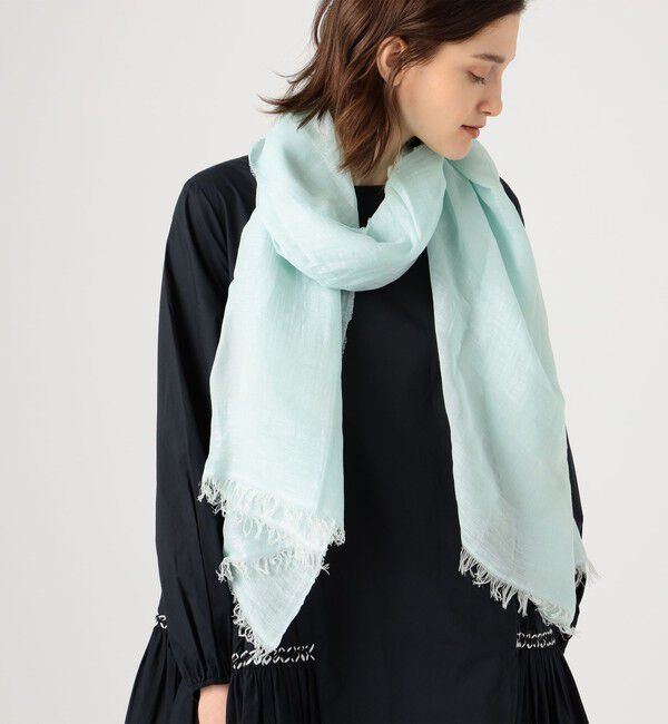 TOMORROWLAND GOODS「TOMORROWLAND リネンモダールコットンストール」|ストール|