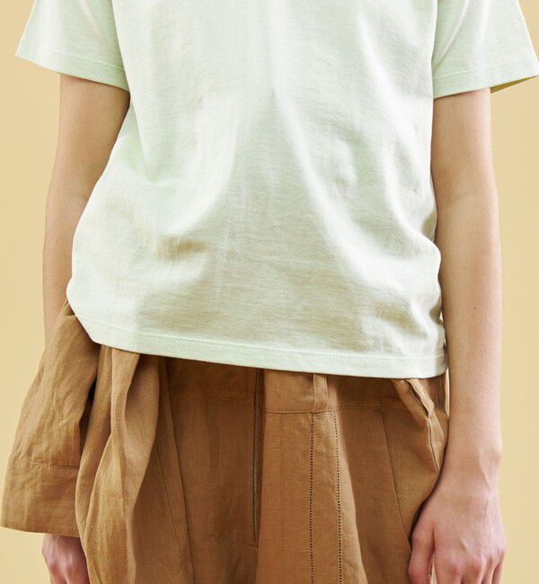 GALERIE VIE「コットンジャージー ショートスリーブプルオーバー」|Tシャツ・カットソー|