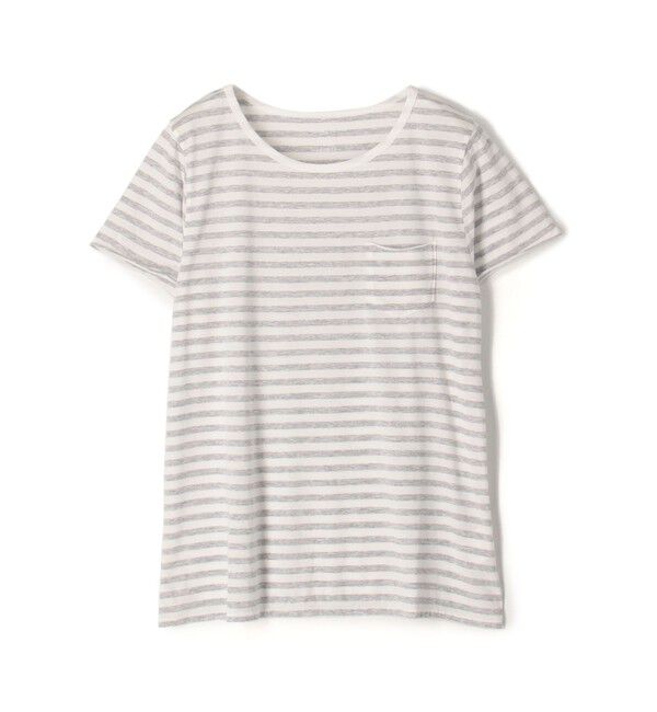 GALERIE VIE「スムージーコットン クルーネックハーフスリーブ」|Tシャツ・カットソー|12 ホワイト系