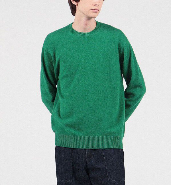 TOMORROWLAND MENS「TOMORROWLAND tricot  カシミヤ クルーネックプルオーバー」|ニット・セーター|