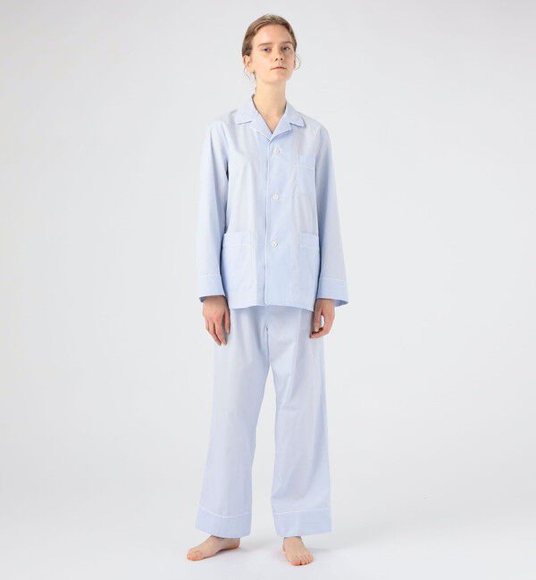 TOMORROWLAND HOME「コットンブロード パジャマ（ウィメンズ）」|ルームウェア|