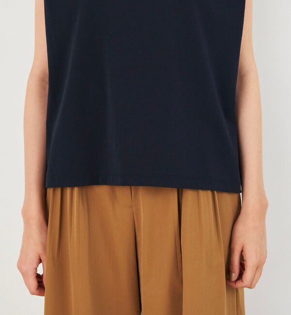 DES PRES「ソフトプレーンジャージー ノースリーブプルオーバー」|Tシャツ・カットソー|