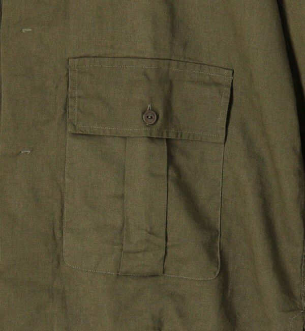 TOMORROWLAND MENS「【別注】GUY ROVER リネンレーヨン サファリシャツ」|シャツ・ブラウス|