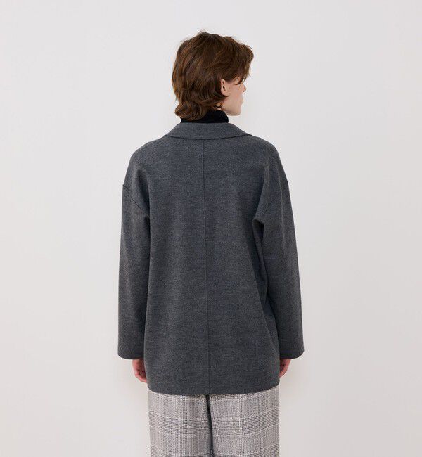 GALERIE VIE「ウールミルドスムース チェスタージャケット」|テーラードジャケット|