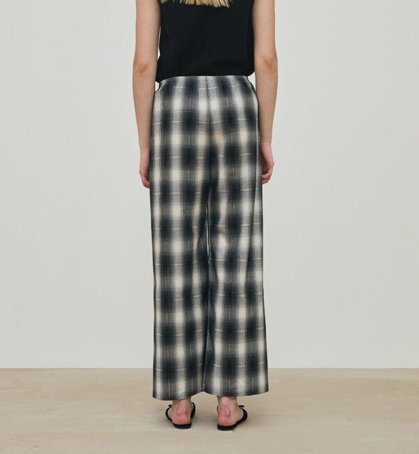 DES PRES「アキハ オンブレーチェック リラックスパンツ」|その他|