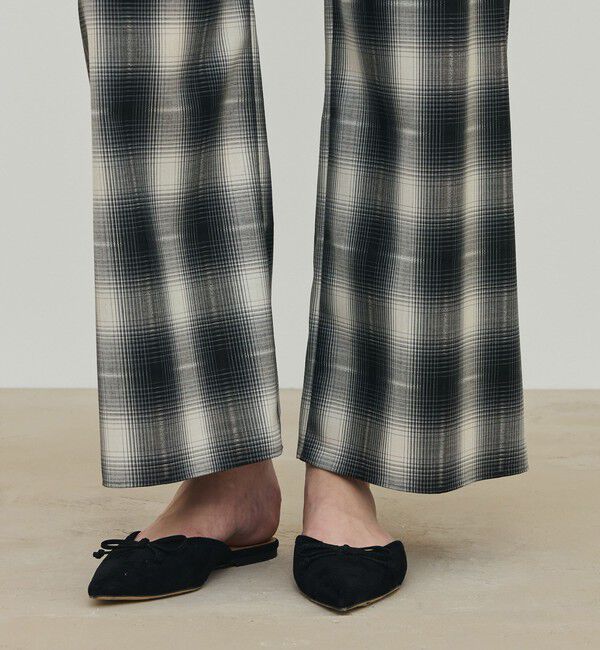 DES PRES「アキハ オンブレーチェック リラックスパンツ」|その他|