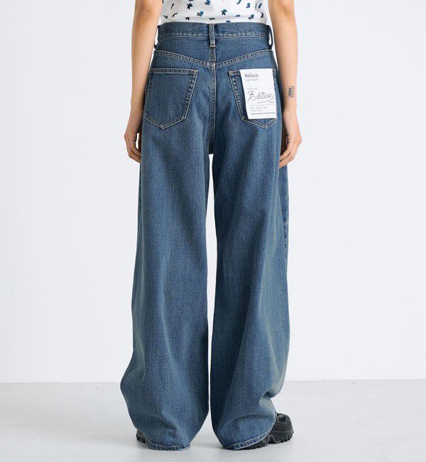 Edition「エッセンシャルデニム バルーンパンツ」|デニム|