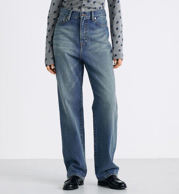 Edition「エッセンシャルデニム ストレートパンツ」|デニム|