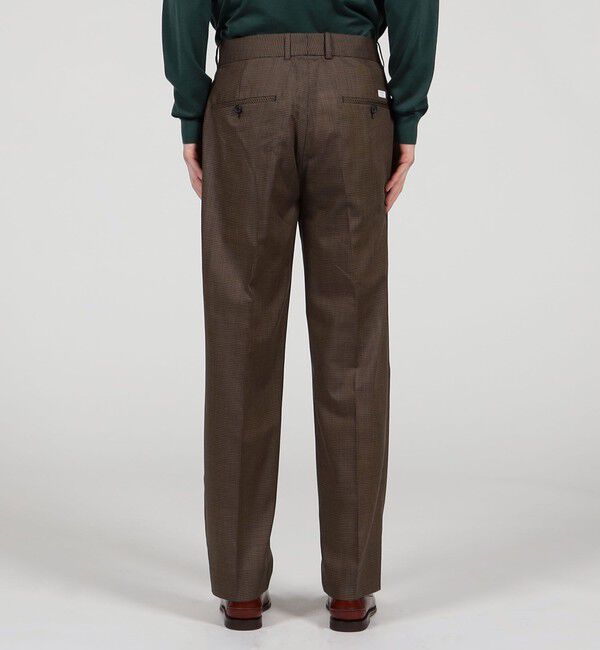 TOMORROWLAND MENS「ウールトロピカル 2プリーツスラックス」|スラックス|