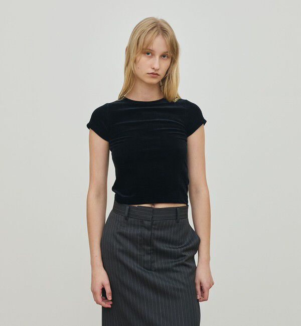 DES PRES「ブライトベロア ミニTシャツ」|Tシャツ・カットソー|