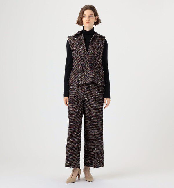 Ballsey「フリンジヤーンツイード スキッパーベスト」|ベスト・ジレ|