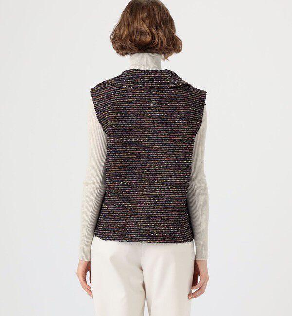 Ballsey「フリンジヤーンツイード スキッパーベスト」|ベスト・ジレ|