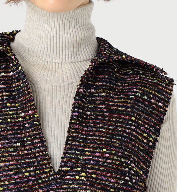 Ballsey「フリンジヤーンツイード スキッパーベスト」|ベスト・ジレ|