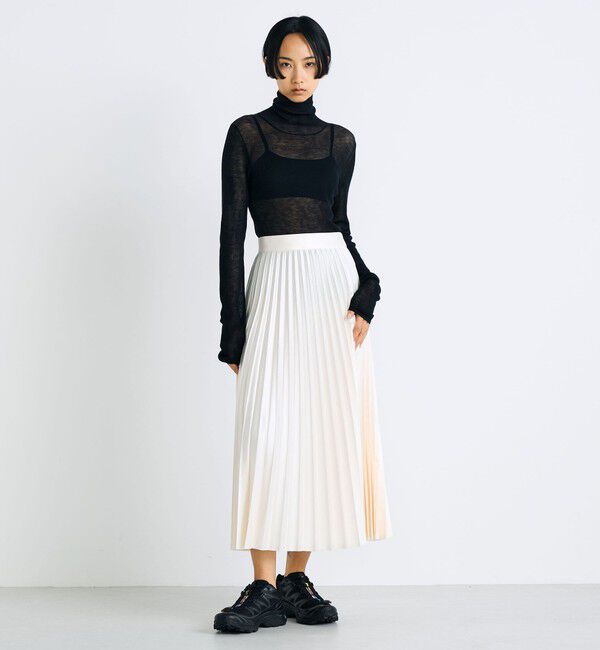 Edition「カシミヤ シアー タートルネック ニット」|ニット・セーター|