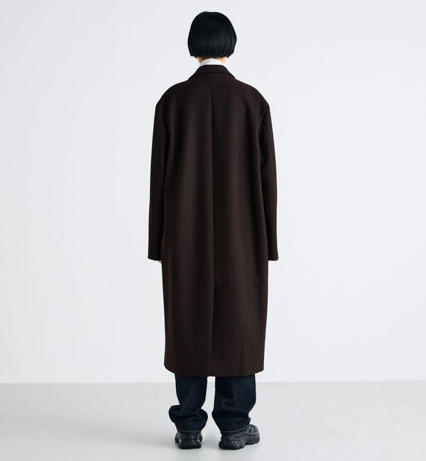 Edition「Super120's ライトメルトン チェスターコート」|チェスターコート|