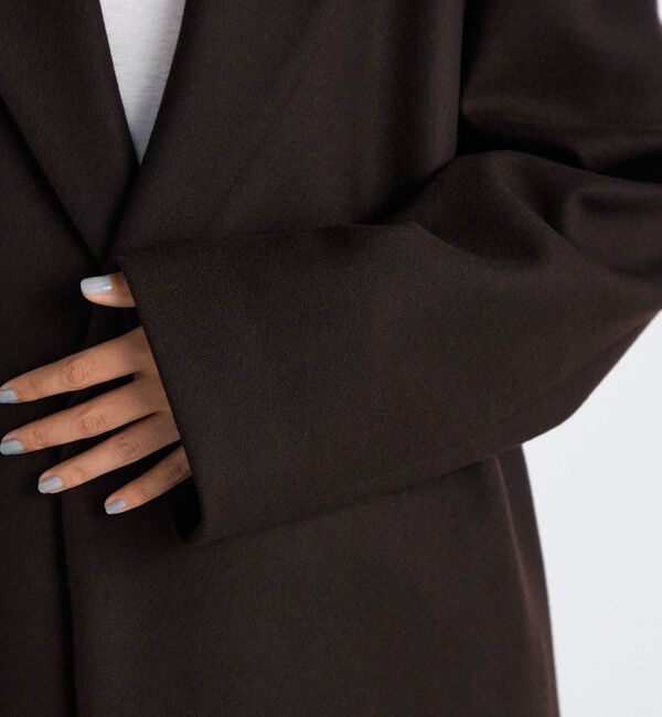 Edition「Super120's ライトメルトン チェスターコート」|チェスターコート|