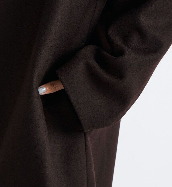 Edition「Super120's ライトメルトン チェスターコート」|チェスターコート|