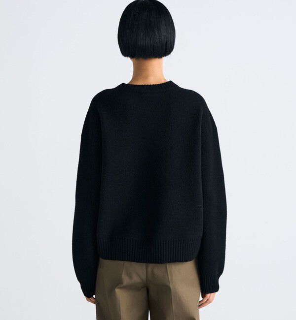 Edition「フェルテッドウール クルーネックニット」|ニット・セーター|