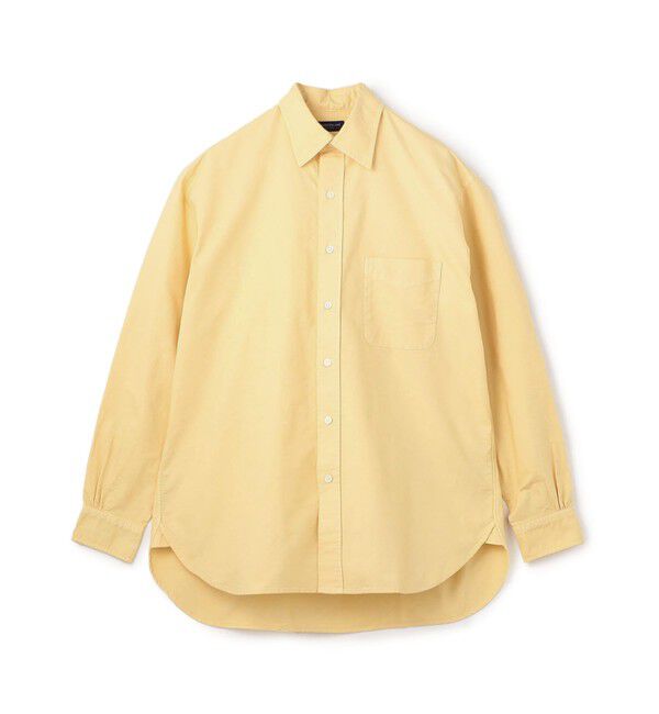 TOMORROWLAND MENS「スーピマコットン オックスフォード ロングスリーブシャツ ALBIATE」|シャツ・ブラウス|23 イエロー