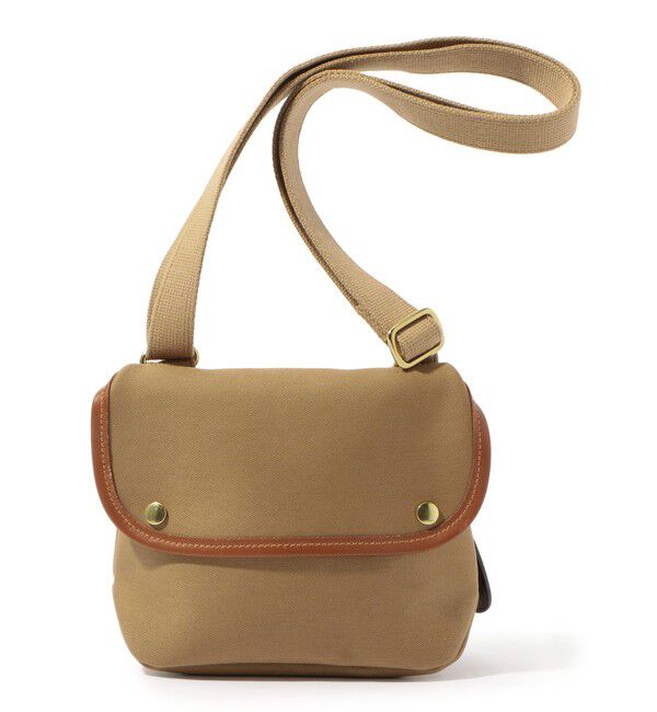 TOMORROWLAND GOODS「Brady AVON MINI コットン ショルダーバッグ」|ショルダー・メッセンジャー|45 キャメル