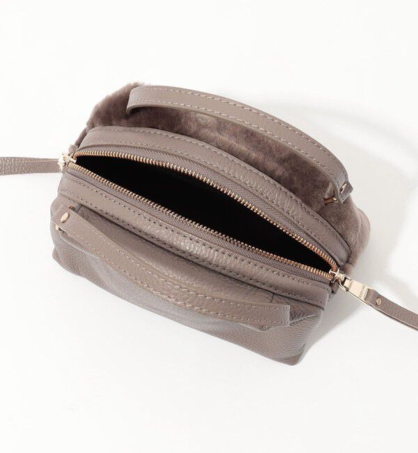 TOMORROWLAND GOODS「RIPANI RONDINE S ムートンコンビ ショルダーバッグ」|ハンドバッグ|