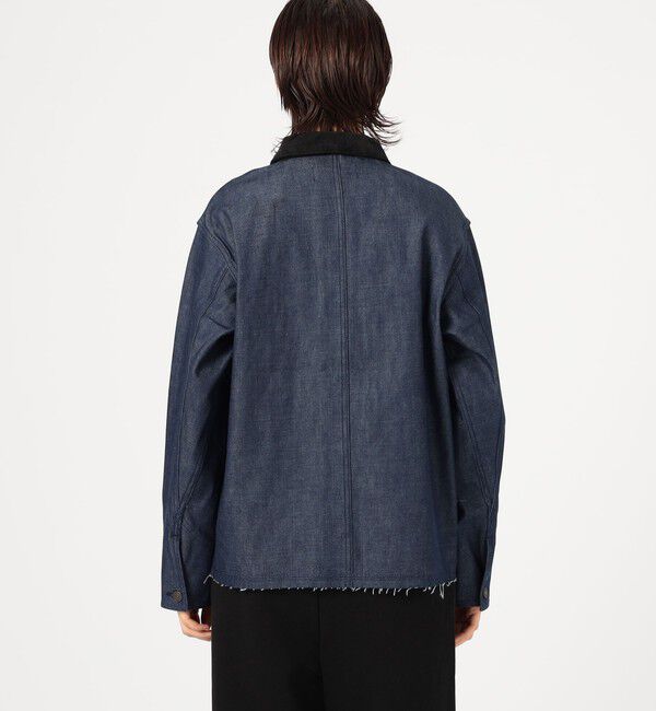 Edition「カットオフ デニムカバーオール」|デニムジャケット|