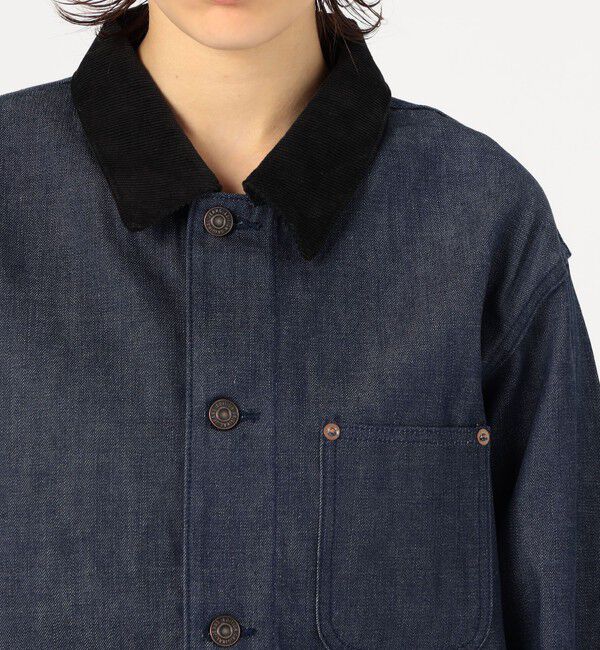 Edition「カットオフ デニムカバーオール」|デニムジャケット|