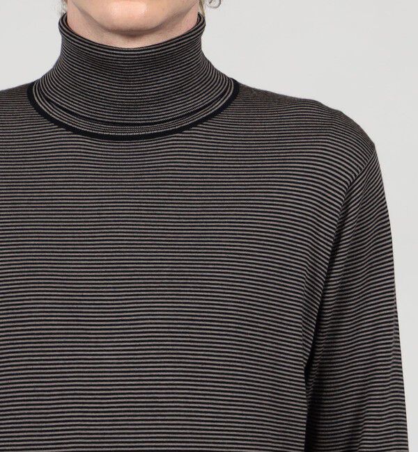 TOMORROWLAND MENS「TOMORROWLAND tricot スーパーファインメリノウール タートルネック S-WOOL」|ニット・セーター|