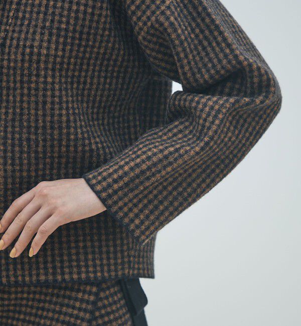 MACPHEE「ウールジャカード スキッパープルオーバー」|ニット・セーター|