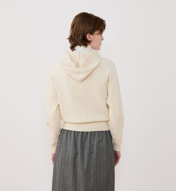 GALERIE VIE「スエットニット ジップアップパーカ」|パーカー|