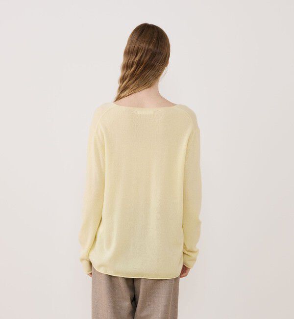 GALERIE VIE「スコットランドカシミヤ Vネックプルオーバー」|ニット・セーター|