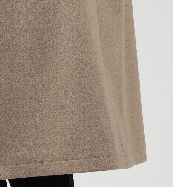 TOMORROWLAND MENS「ウールナイロン バルカラーコート」|ステンカラーコート|