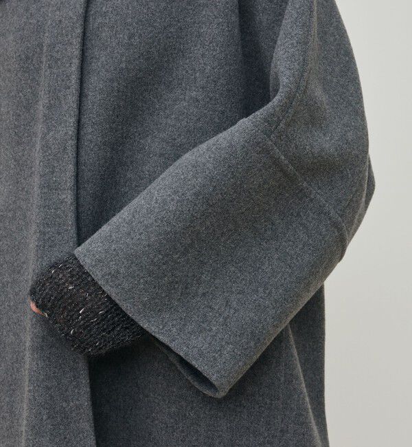 DES PRES「ウールモッサ バルカラーコート」|ステンカラーコート|