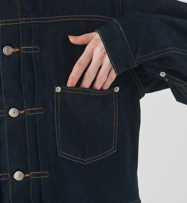 GALERIE VIE「リユースシーアイランドコットン デニムジャケット」|デニムジャケット|