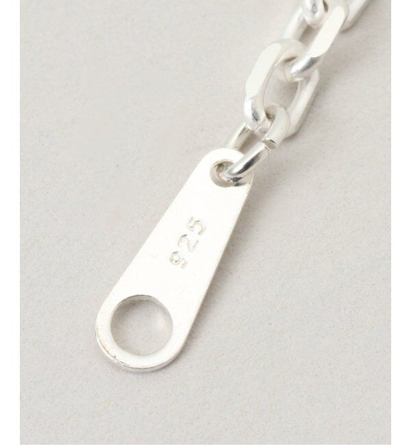  「【blancle/ ブランクレ】SV・Short oval chain necklace」|ネックレス|