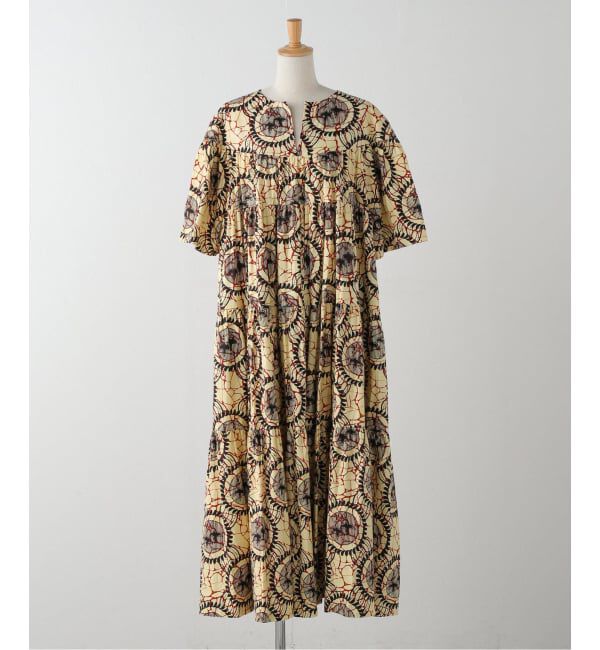  「AFRICAN WAX PRINT DRESS：ワンピース」|ワンピース|