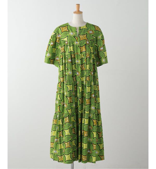  「AFRICAN WAX PRINT DRESS：ワンピース」|ワンピース|