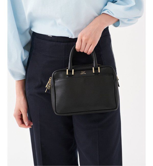 IENA「《追加5》Manuel MILANO/マニュエルミラノ 別注 レザーバッグ MIDI」|ハンドバッグ|