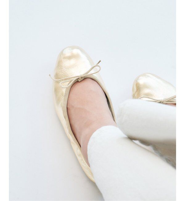 IENA「PORSELLI/ポルセリ LEATHER バレエシューズ」|バレエシューズ|
